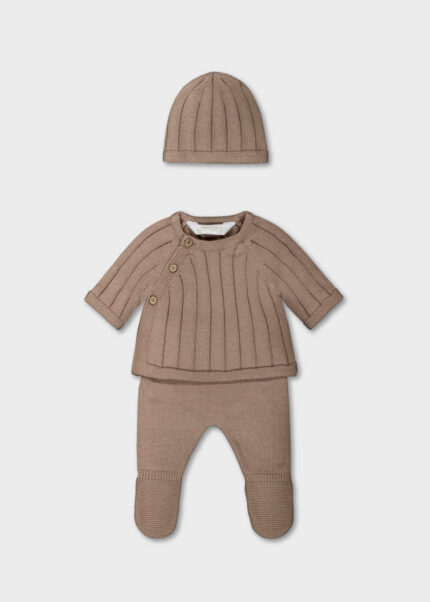 Conjunto Primeira Roupinha Camel Mayoral