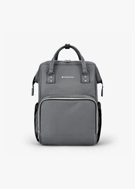 Mochila de Maternidade Cinza Escuro KikkaBoo