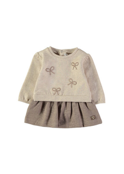 Vestido Bege Babybol