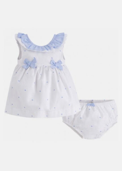 Mayoral Vestido Branco com Laços