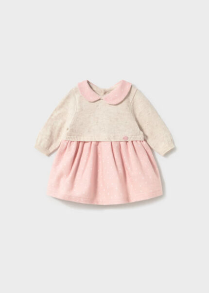 Vestido Tricot Rosa Mayoral