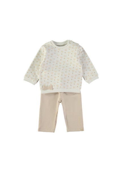 Conjunto 2 Peças Camisola Corações Babybol