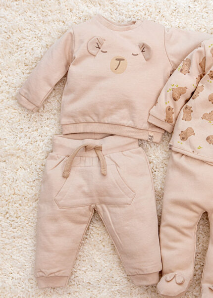 Conjunto 2 Peças Bege Babybol