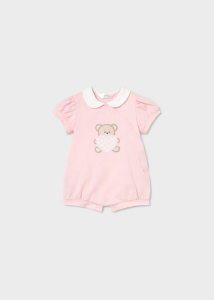 Macacão Ursinho Rosa Mayoral