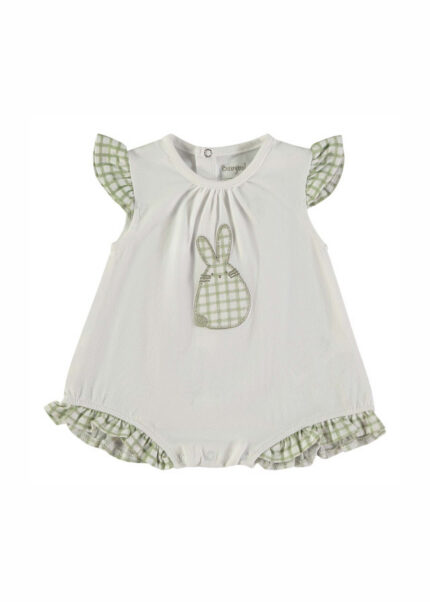 Macacão Riscas Verdes Babybol