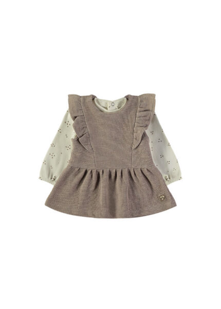 Conjunto 2 Peças Saia Castanho Babybol