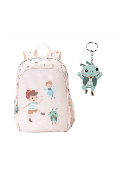 Mochila Média com Porta Chaves Pinóquio Tutete