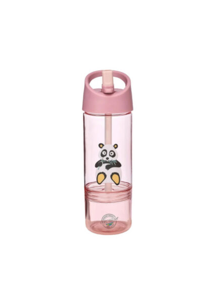 Garrafa 2 em 1 Panda Rosa Tutete