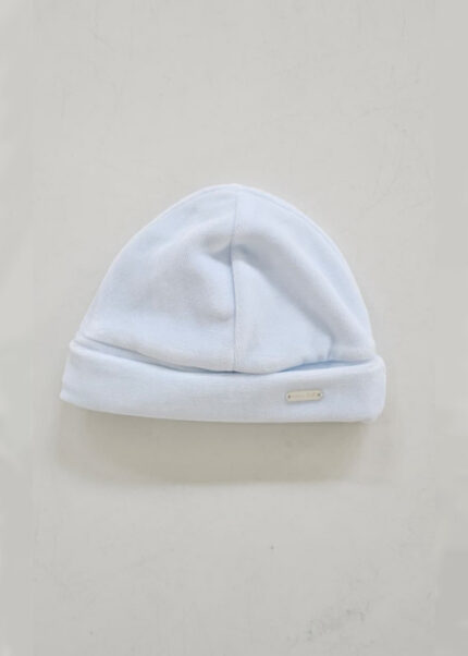 Gorro Aveludado Azul Babylai